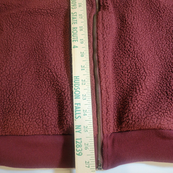 Champion Authentic Athleticwear Sherpa Fleece Mens Large Varsity Style Jacket - Picture 8 of 13